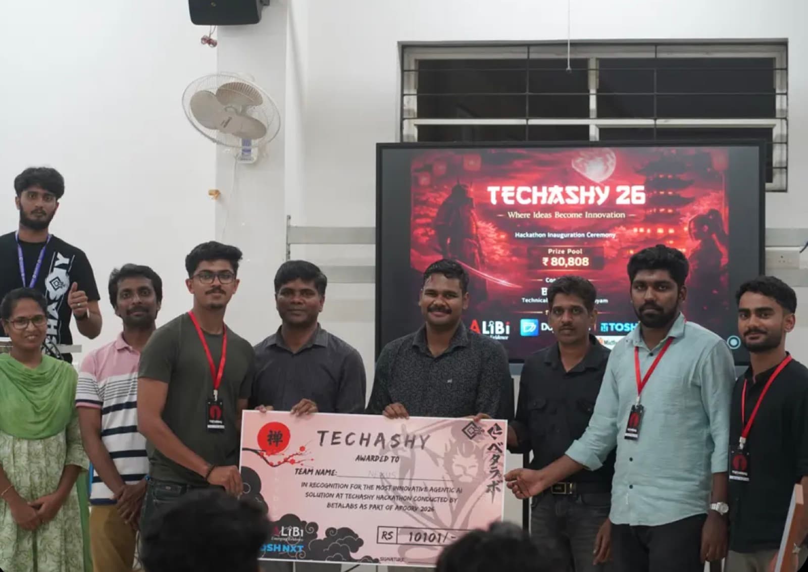 Most Innovative Agentic AI Solution — award photo