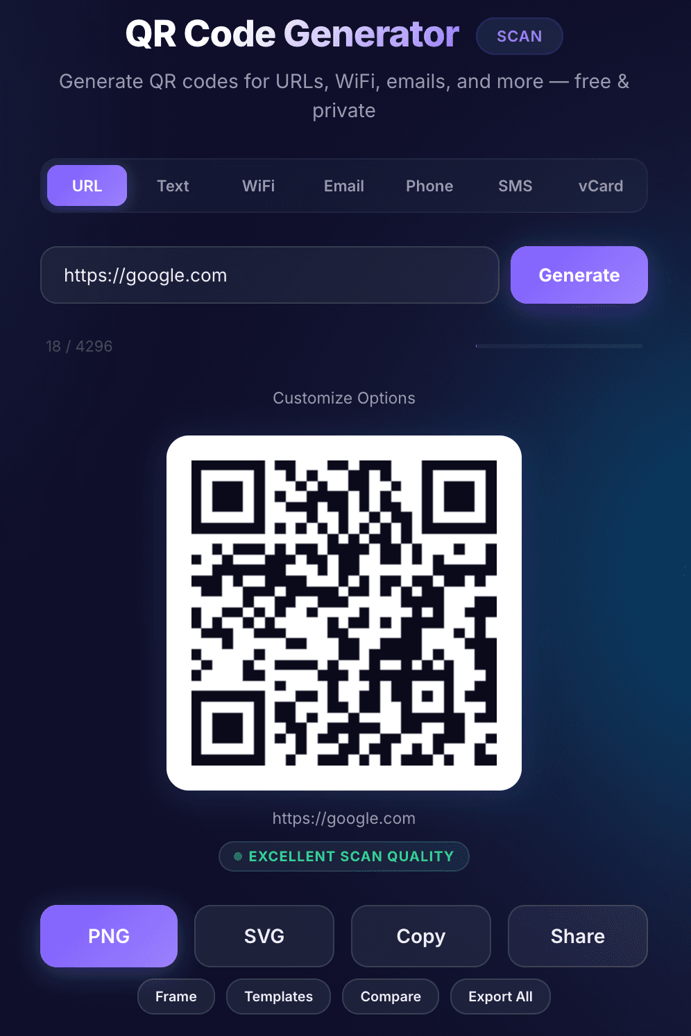 QR Code Generator